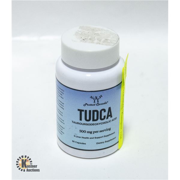 NEW 60 COUNT BOTTLE OF TUDCA 500MG LIVER HEALTH