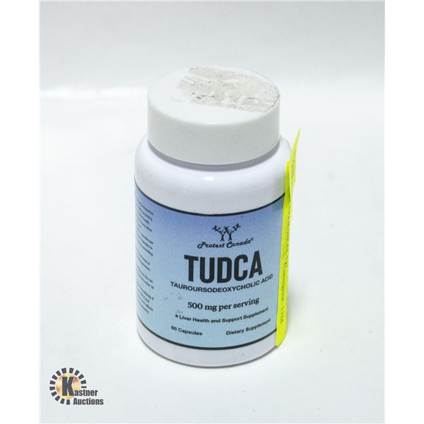NEW 60 COUNT BOTTLE OF TUDCA 500MG LIVER HEALTH