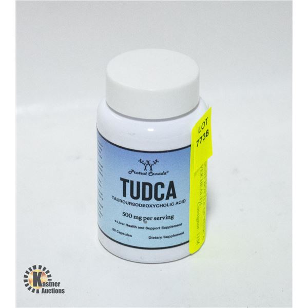 NEW 60 COUNT BOTTLE OF TUDCA 500MG LIVER HEALTH