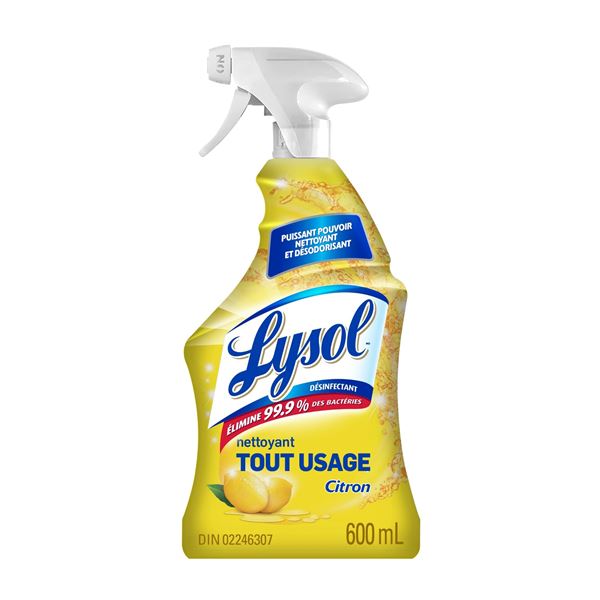 NEW 650ML LYSOL ALL-PURPOSE CLEANER LEMON