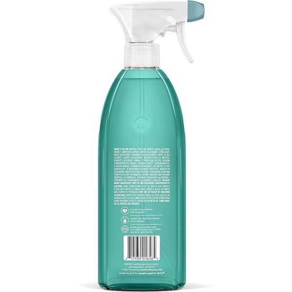 NEW 828ML METHOD FOAMING TUB TILE CLEANER
