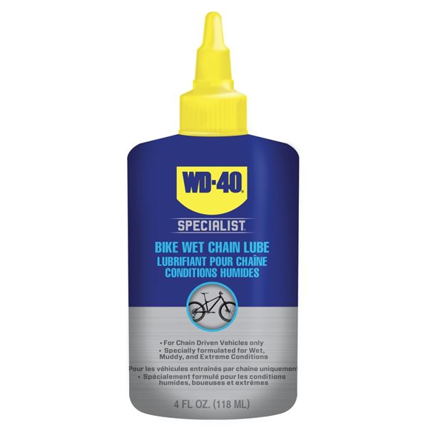 NEW 118ML WD-40 BIKE WET CHAIN LUBE