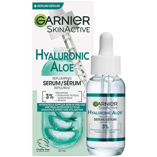NEW 30ML GARNIER HYALURONIC ALOE SERUM