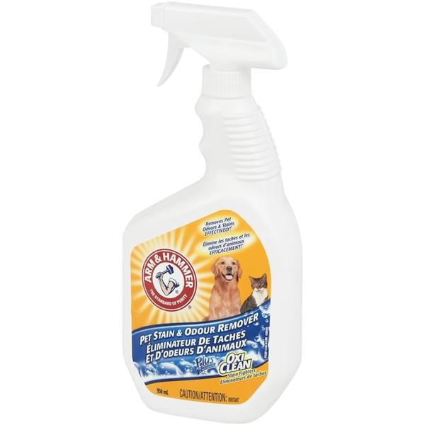 NEW 950ML ARM & HAMMER PET STAIN & ODOR REMOVER