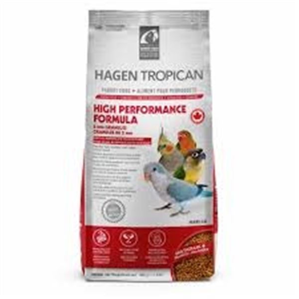 NEW HAGEN TROPICAN HIGH PERFORMANCE FORMULA