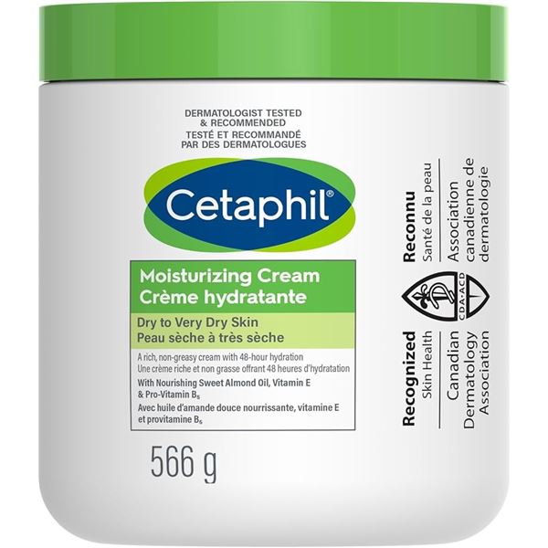 NEW 566G CETAPHIL MOISTURIZING CREAM