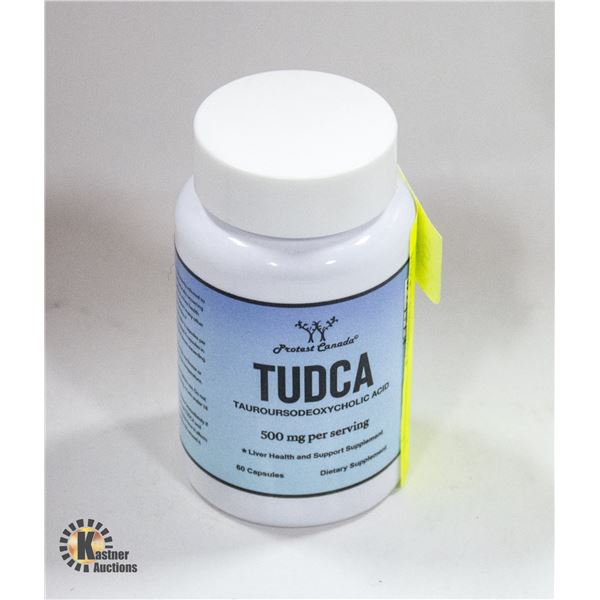 NEW 60 COUNT BOTTLE OF TUDCA 500MG LIVER HEALTH