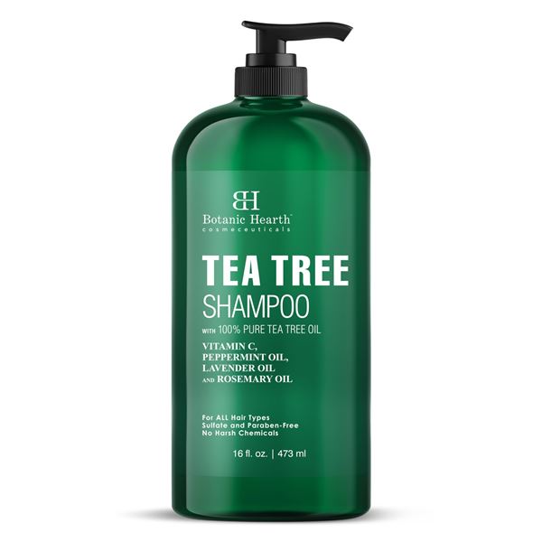 NEW 473ML TEA TREE SHAMPOO PEPPERMINT LAVENDER