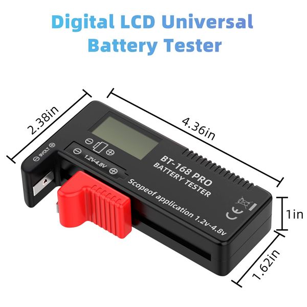 NEW BT-168 BATTERY TESTER