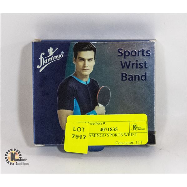 NEW FLAMINGO SPORTS WRIST BAND