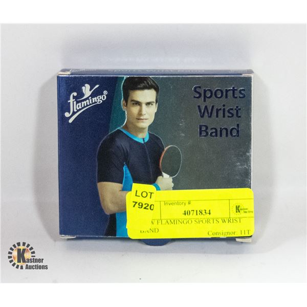 NEW FLAMINGO SPORTS WRIST BAND