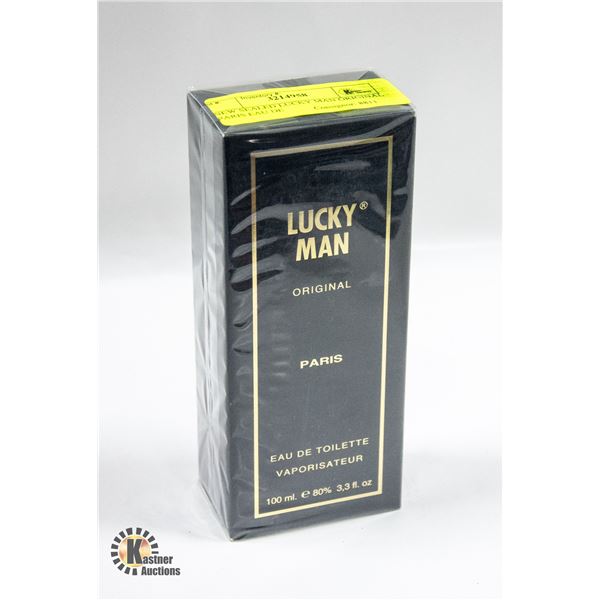 NEW SEALED LUCKY MAN ORIGINAL PARIS EAU DE