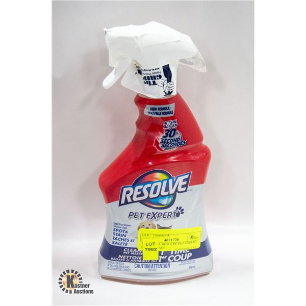 NEW 650ML RESOLVE PET EXPERT SPOT & STAIN