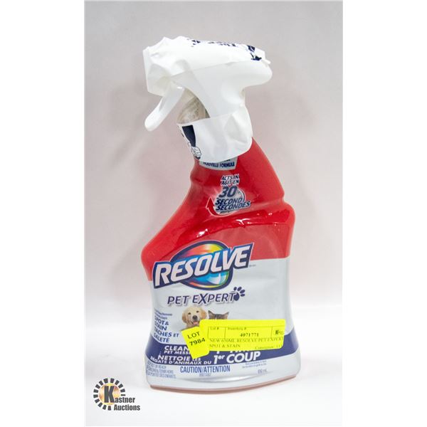 NEW 650ML RESOLVE PET EXPERT SPOT & STAIN