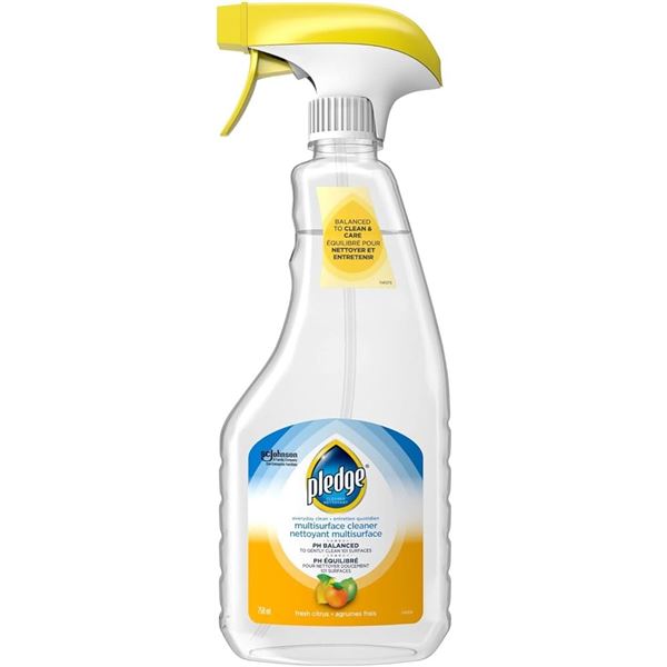 NEW 750ML PLEDGE MULTISURFACE CLEANER FRESH CITRUS