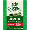 Image 1 : NEW GREENIES ORIGINAL REGULAR DENTAL DOG TREATS