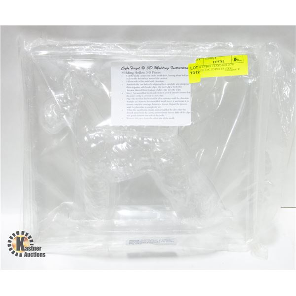 NEW CYBER TRAYD HOLLOW MOULDING 3D PIECES - DOG