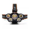 Image 2 : RECHARGEABLE 5 LED HEADLAMP: 4 MODES, WATERPROOF