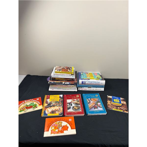 Lot of Cookbooks