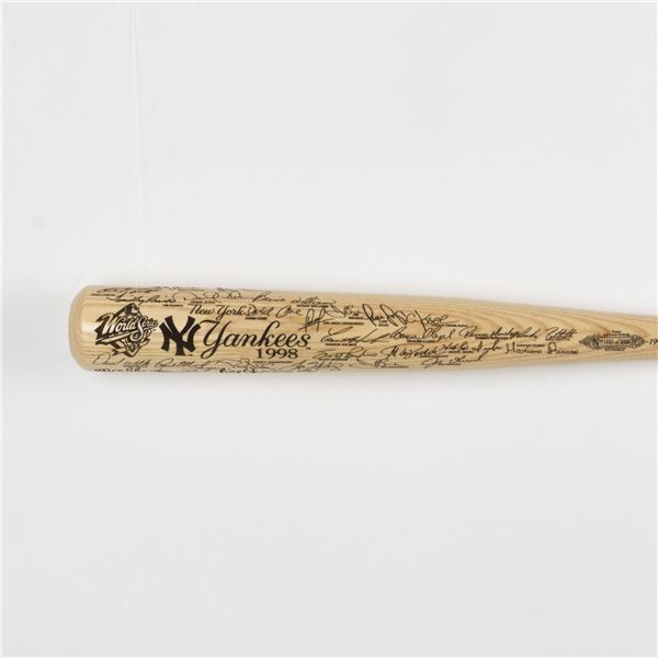 1998 World Series New York Yankees Commemorative Bat