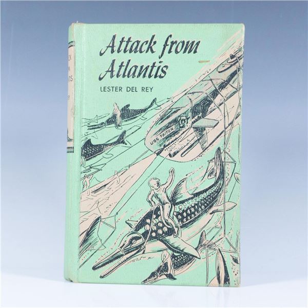 First Edition Attack from Atlantis Book by Lester Del Rey