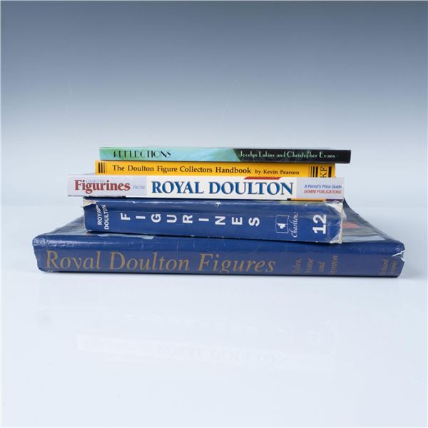 5pc Royal Doulton Figurines Reference Books