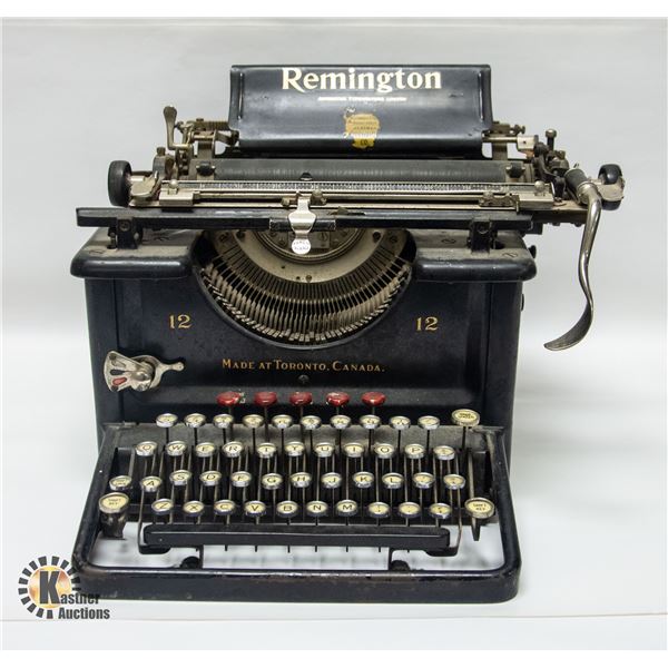 EARLY 1900'S REMINGTON TYPEWRITE