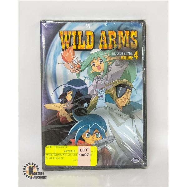 WILD ARMS ANIME VOL 4 SET DVD SEALED NEW