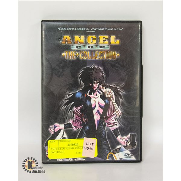 ANGEL COP ANIME COLLECTION DVD RARE