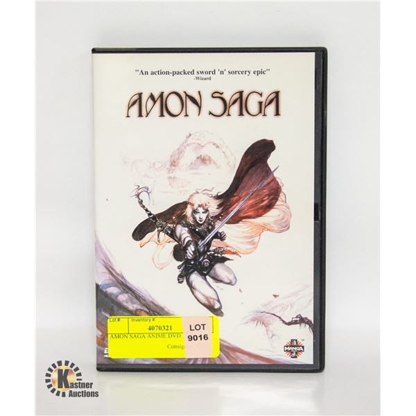 AMON SAGA ANIME DVD