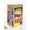 Image 1 : VINTAGE STAR WARS BOOKS ON CASSETTE LOT OF 4