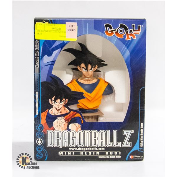 DRAGONBALL Z GOKU FIGURE IN BOX