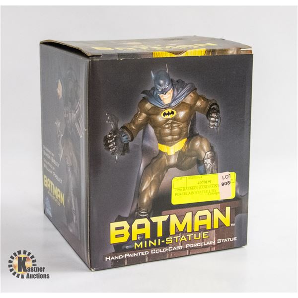 1996 BATMAN HAND PAINTED PORCELAIN STATUE LTD
