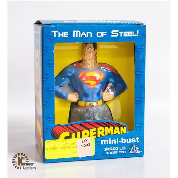 DC DIRECT SUPERMAN MINI BUST