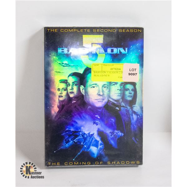 BABYLON 5 SEASON 2 DVD BOX SET SEALED NEW