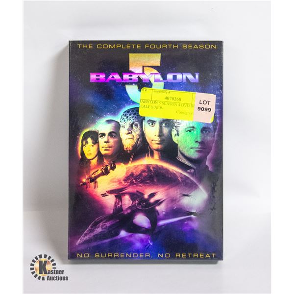 BABYLON 5 SEASON 4 DVD BOX SET SEALED NEW