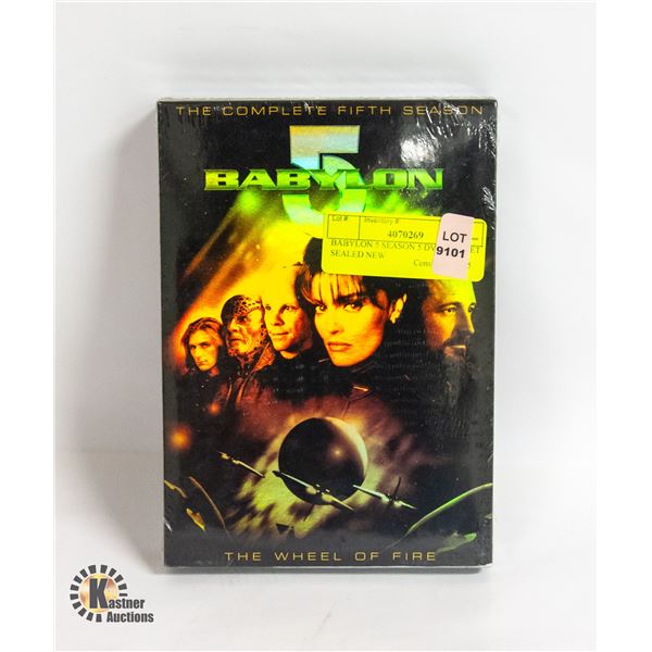 BABYLON 5 SEASON 5 DVD BOX SET SEALED NEW