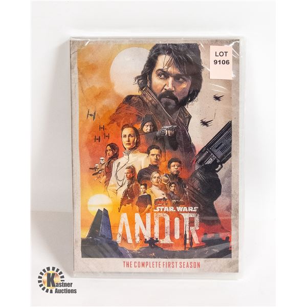 STAR WARS ANDOR COMPLETE 1ST SEASON DVD SEALED NEW