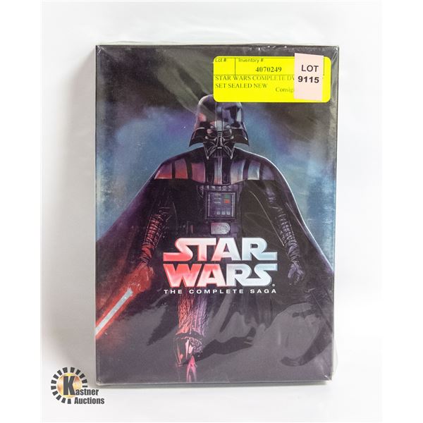 STAR WARS COMPLETE DVD BOXED SET SEALED NEW