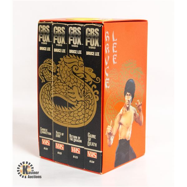 BRUCE LEE VHS COLLECTORS BOXED SET