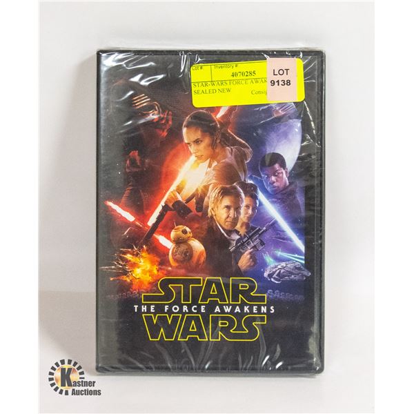STAR-WARS FORCE AWAKENS DVD SEALED NEW