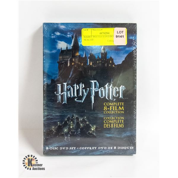 HARRY POTTER 8 DVD BOX SET NEW SEALED