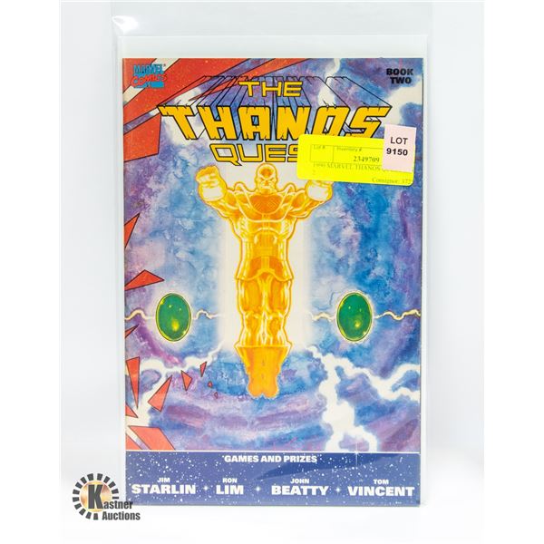 1990 MARVEL THANOS QUEST BOOK 2