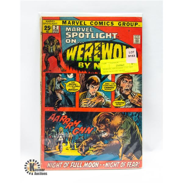 MARVEL SPOTLIGHT 2 1ST APP WEREWOLF BY NIGHT