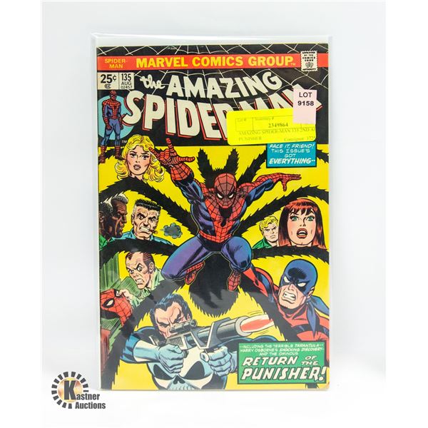 AMAZING SPIDER-MAN 135 2ND APP PUNISHER