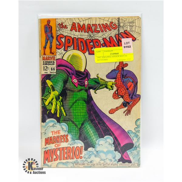1963 AMAZING SPIDER-MAN 66 MYSTERIO