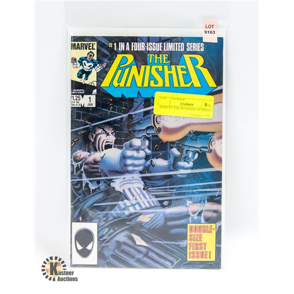 MARVEL THE PUNISHER NUMBER 1