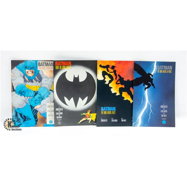 LOT OF 4 1980S BATMAN DARK NIGHT GRAPHIC NOVELS