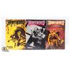 Image 1 : 1989 HAWKWORLD GRAPHIC NOVEL BOOKS 1-3 SET