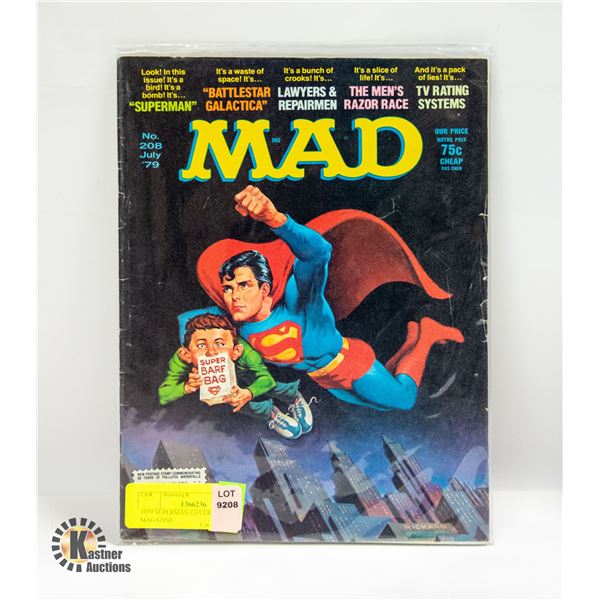 1979 SUPERMAN COVER - MAD MAGAZINE
